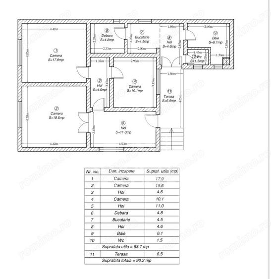 Casa individuala, teren 413mp, centrala, zona Modern - Ghirodei - 1
