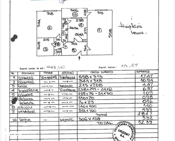 Vanzare apartament 2 camere cu centrala proprie finisat - 1
