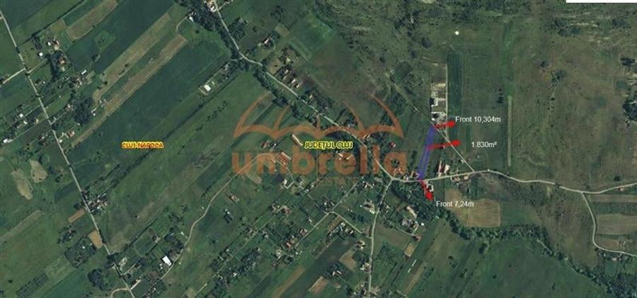 Teren de vanzare Colonia Valea Fanatelor. Extravilan 1.830/? - 3