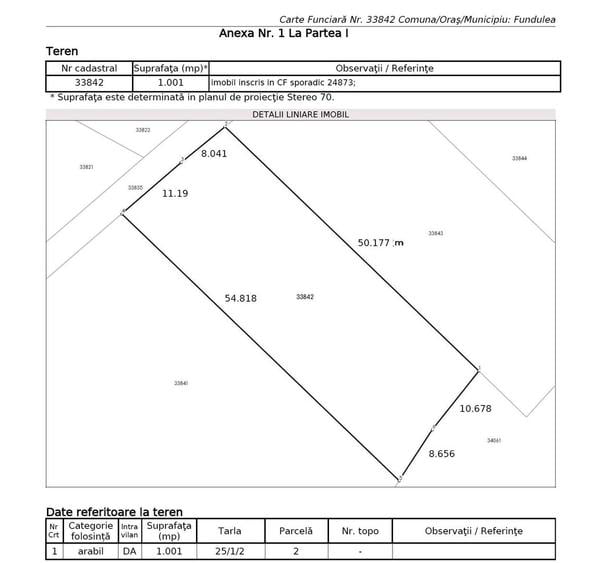 Teren 1001 mp intravilan Fundulea pe malul lacului - 2