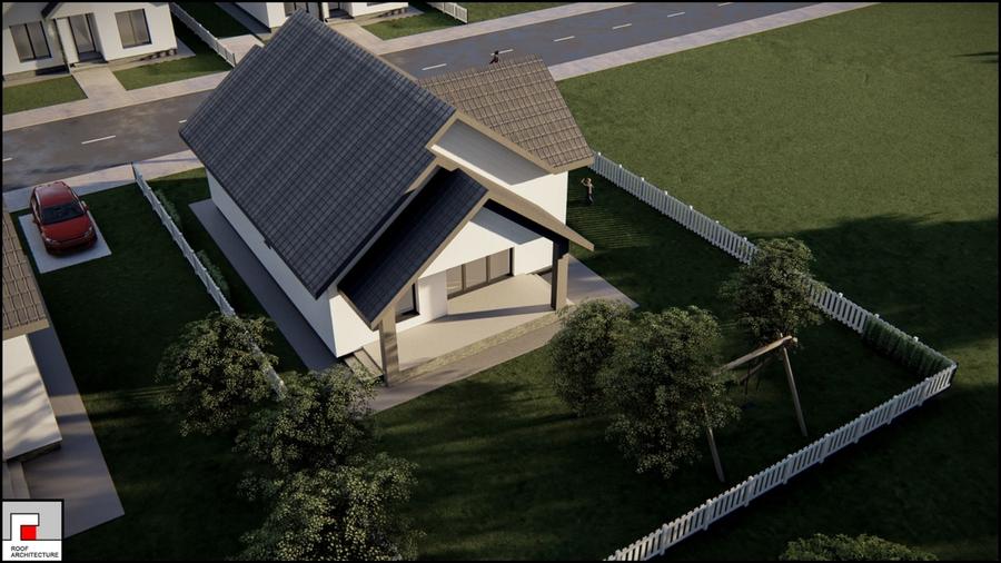 Imobiliare Domnesti - Case langa Padure 3 dormitoare 480m teren - 3