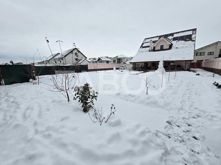 Casa individuala de vanzare teren 852 mp 5 camere 2 bai Selimbar Sibiu - 25