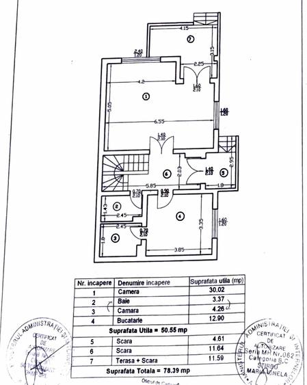 Vanzare casa 4 camere tip duplex Otopeni - Odaile, P+1+Pod, curte proprie ! - 54