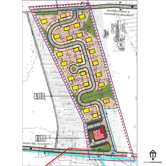 Teren cu PUZ Moll iulius Family peste strada Bucium - 8