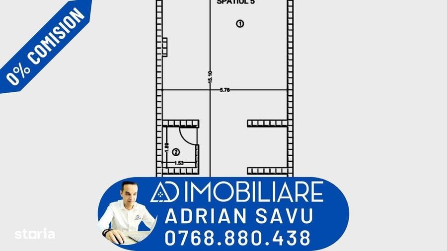 Inchiriere spatiu comercial stradal, Tudor Vladimirescu | 85 mp - 7