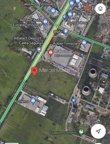 Teren intravilan de 10.000 mp de vanzare, zona Calea Sagului