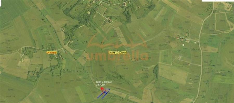 Teren de vanzare intravilan Chinteni 4.200/?/20 /? - 3