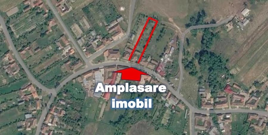 Casă cu 2 camere cu Teren 1427 Mp în Rogoz