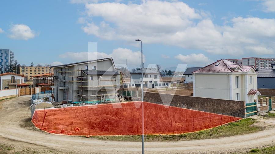 Teren intravilan cartier Tractorul, Brașov + proiect duplex P+2 ,Comision 0% - 4