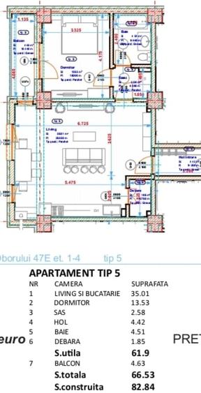 DIRECT DEZVOLTATOR BLOC NOU-CASA DE CULTURA-COMISION 0% - 2 CAMERE - 9