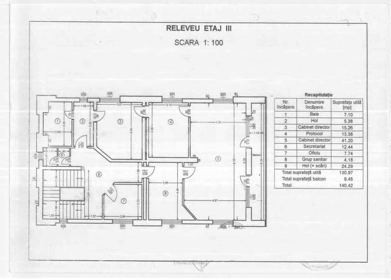 FRATII GOLESTI | Clădire P+3+M, 928 mp, teren 1.996 mp, deschidere 24,6 ml - 7