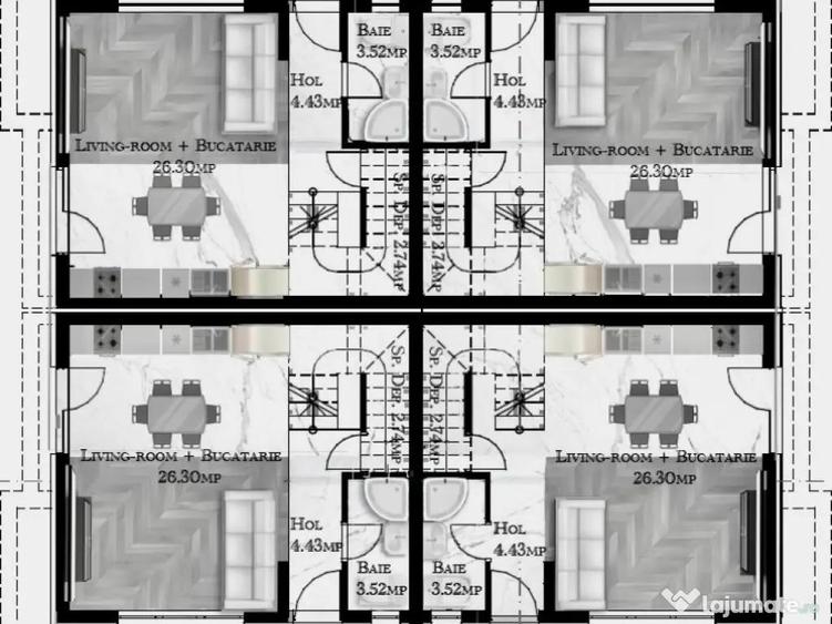 Casa/Vila P+1+M Dobroesti,Ilfov | 158mp utili/locuin?a | DEZVOLTATOR - 5