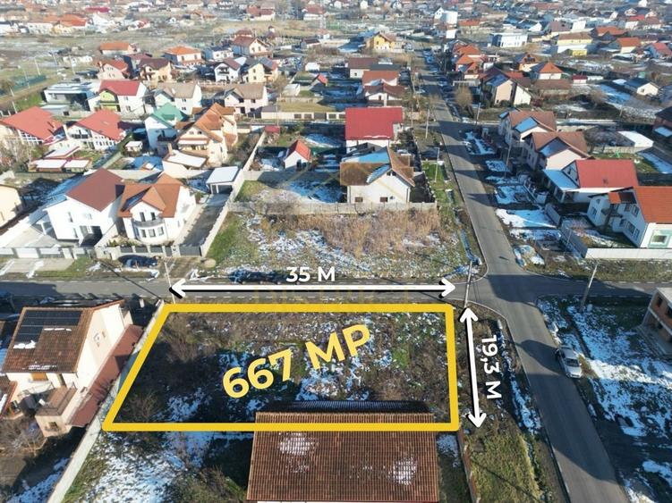 Teren intravilan constructii 667mp | Sacalaz - 2