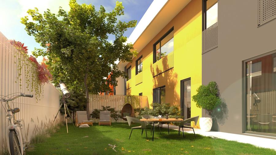 PRIMA ÎNCHIRIERE! Duplex cu gradina de Lux în h4l The Village - 9