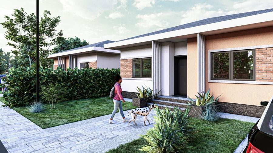 Casa individuala Tunari, teren 400 mp - 2