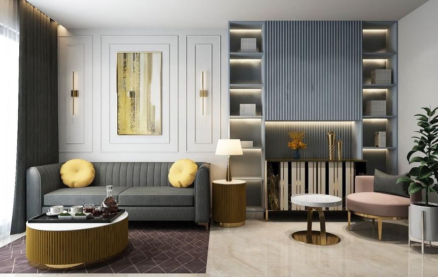 Titan Garsoniera 37 mp + curte de 8 mp in bloc tip boutique - 3