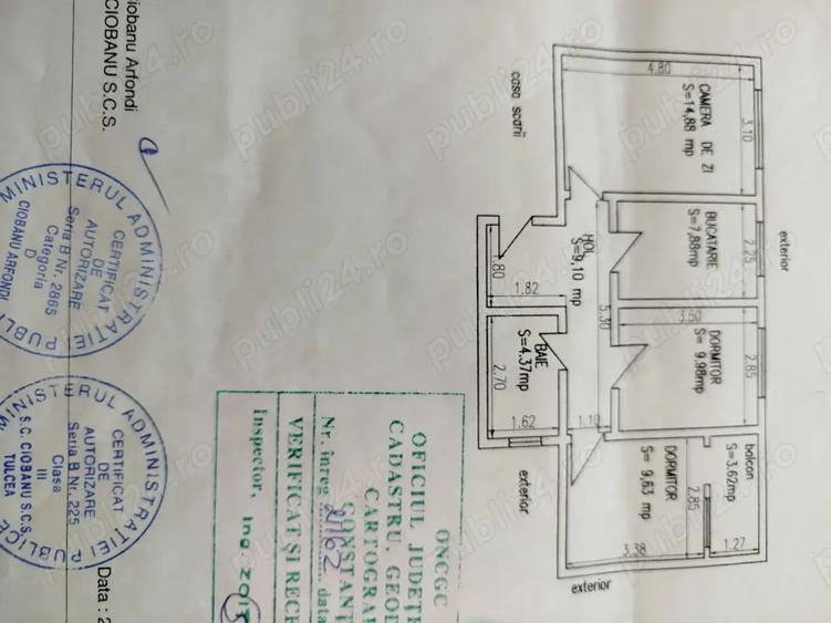 Vand inchiriez ap 3 camere in Mangalia - 1