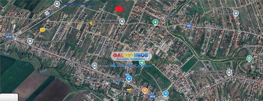Teren intravilan - Domnesti - Intrarea Albastrelelor - 2