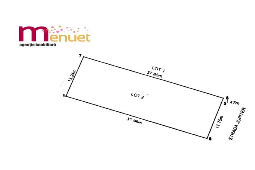 Teren intravilan Mineri, 500 mp , central - 1