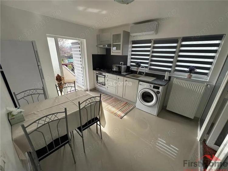 Garsoniera 45 mp (FACTURI INCLUSE), curte+ foisor, parcare
