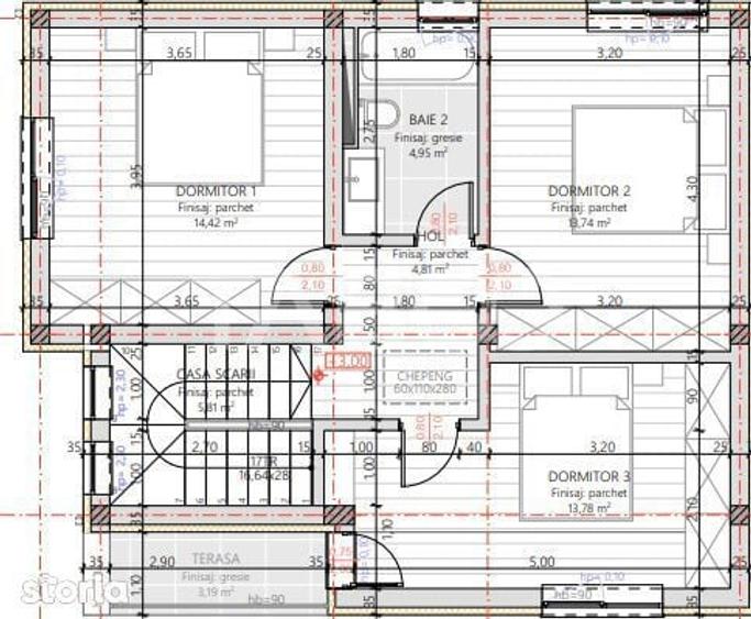 De vanzare casa tip duplex Floresti zona Muzeul Apei - 1