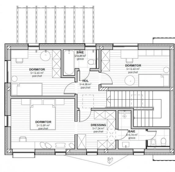 Duplex de vanzare cu 4 camere, 130 mp, zona Terra, Floresti! - 8