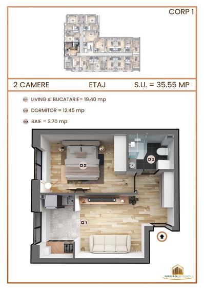 Cartier Militari Residence, strada Tineretului - 3