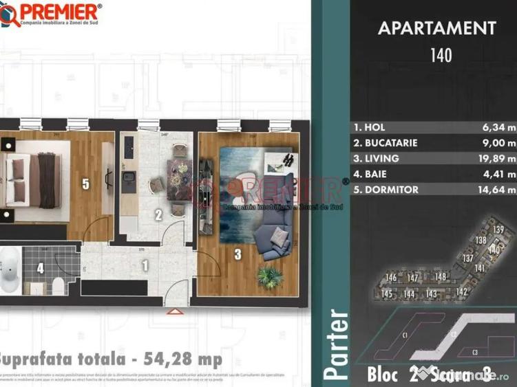 Bulevardul Metalurgiei - Parc Tudor Arghezi - 2 Camere - 2
