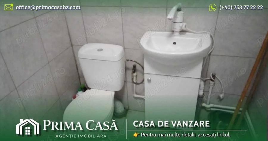 Casa in comuna Sageata BZ teren 3000mp renovata recent Pret: 45.000 neg - 1