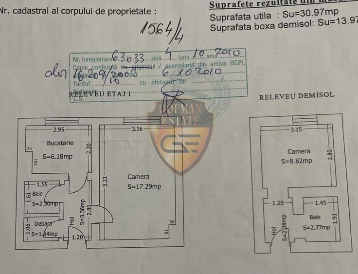 Duplex, 2 camere, INEL II, Academia Navala, 45 mp, centrala gaze, parter inalt - 25