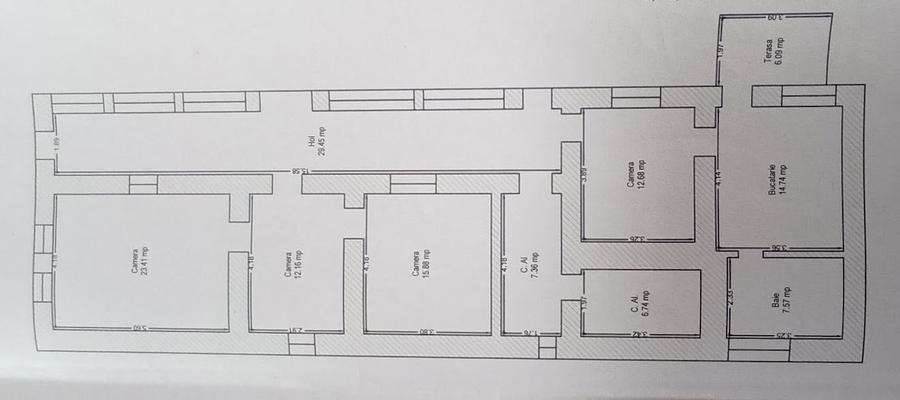 Casa 4 camere, Beregsau mic, central, teren 1350-2677mp, com=0% - 9