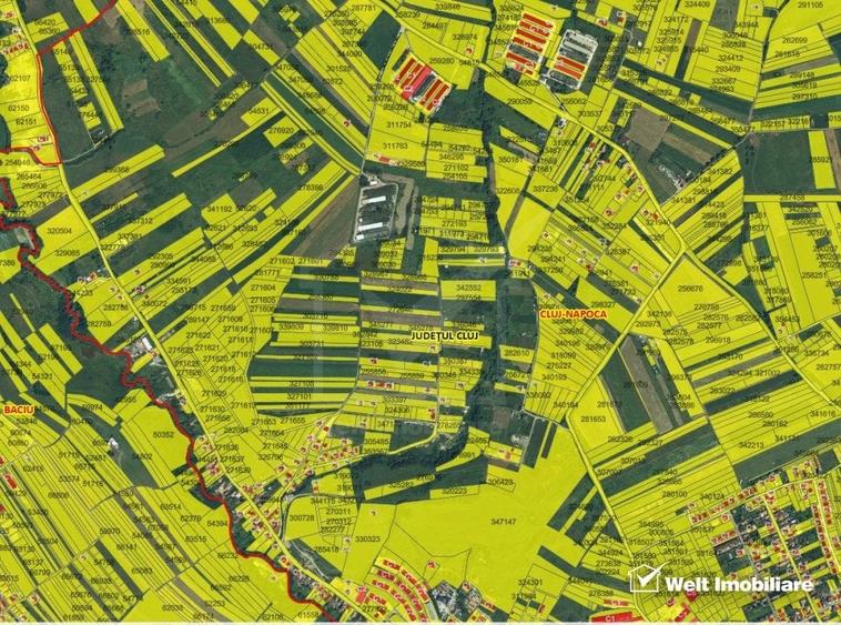 Teren Cordos, zona hale Avicola, 775 mp, extravilan Cluj, Utr - TDA - 4