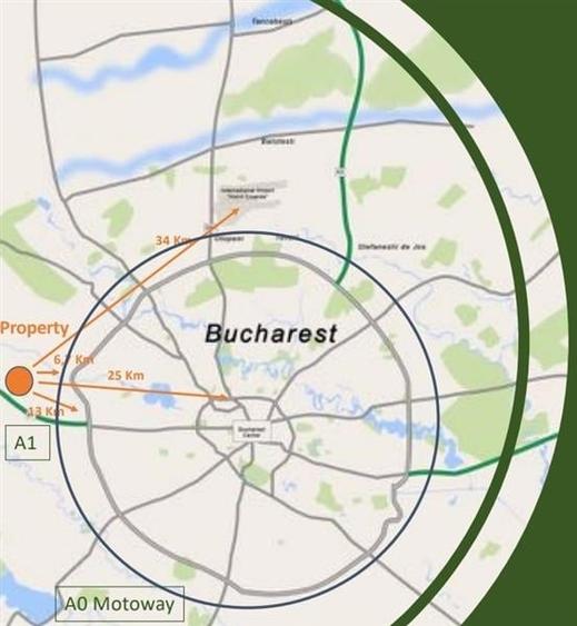 Vanzare teren pe Autostrada A1 - 22013 mp - 3