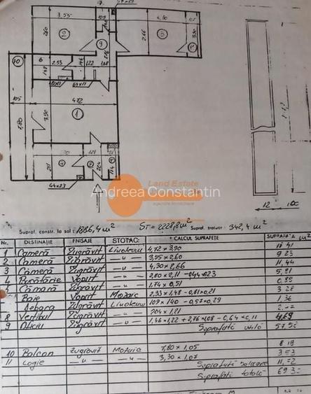 3 camere DrumulTaberei-Afi Cotroceni ( Favorit-Bloc Anvelopat )