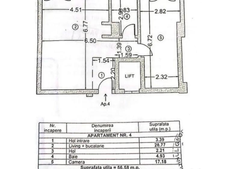 2 camere, Arcul de Triumf / Herastrau, bloc 2006 - 6