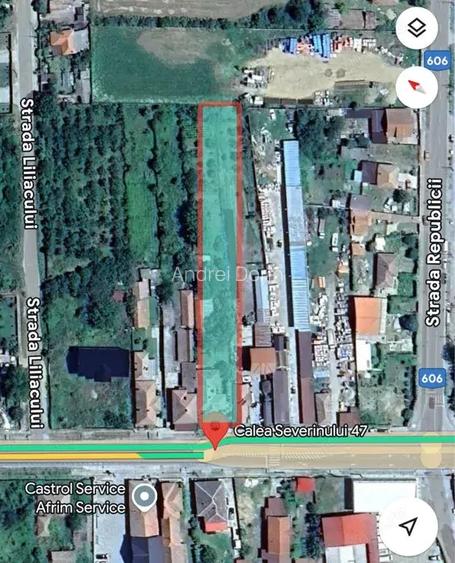 Casa caramida si Teren 1770mp Vanju Mare la DN56A