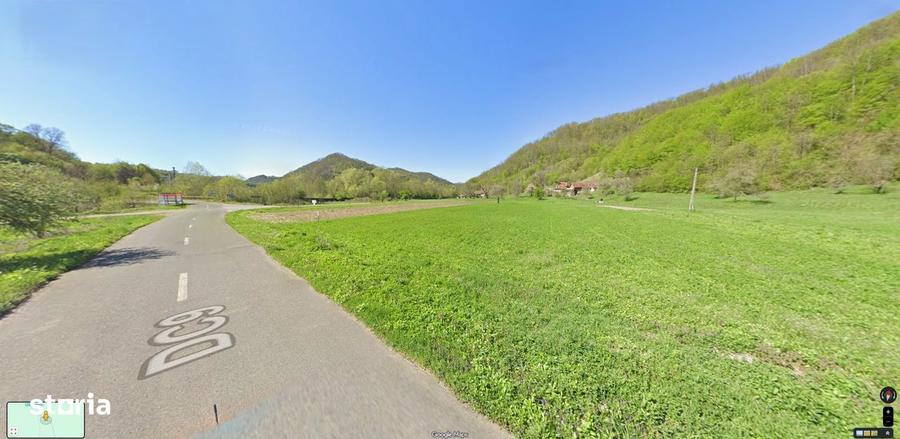 Teren intravilan de vanzare 5735 mp Ribita - 2