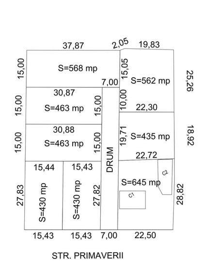 Teren intravilan - Potarnichesti (Satul Nou), jud. Buzau - 2