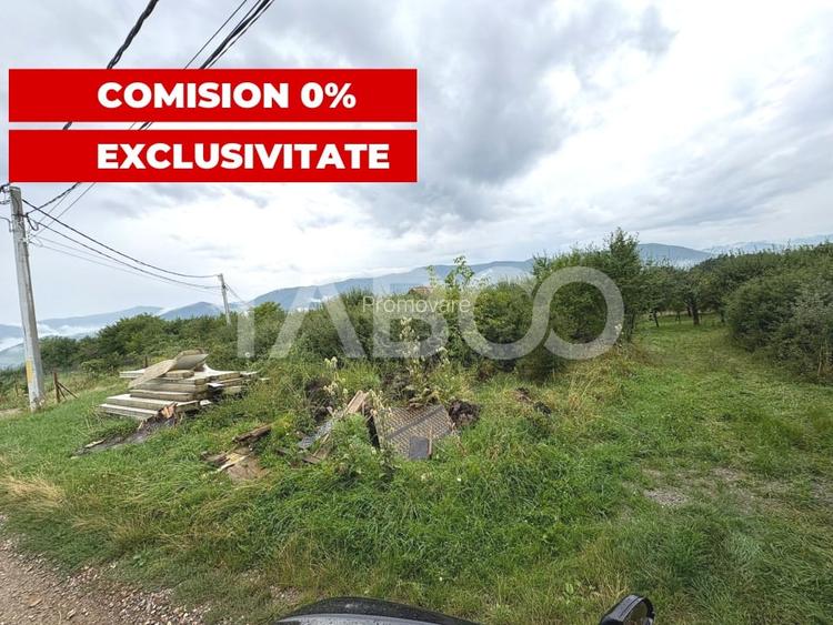 Teren pretabil  pentru cabana sau gradina 352 mp zona deosebita Tocile