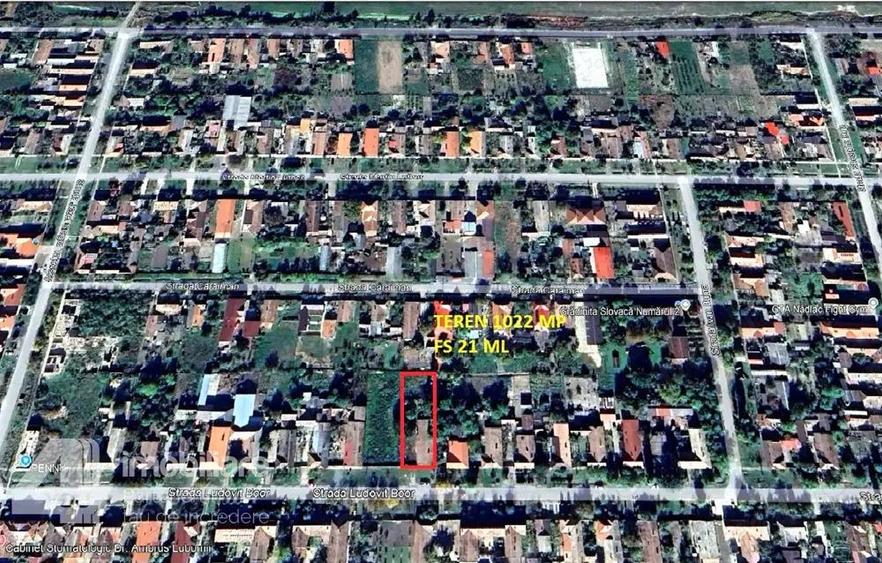 Casa in Loc. Nadlac, teren 1022 mp, fs.21 ml - 1