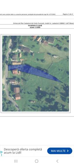 Teren Moieciu de Jos-Cheile Gradistei - 2