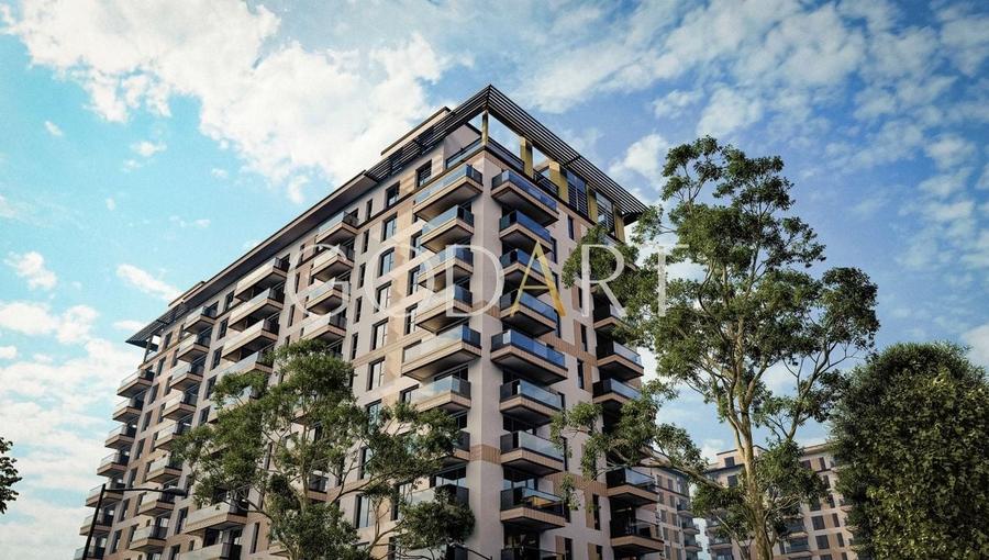 Apartament premium cu 2 camere | parcare subterană | vedere panoramică - 1