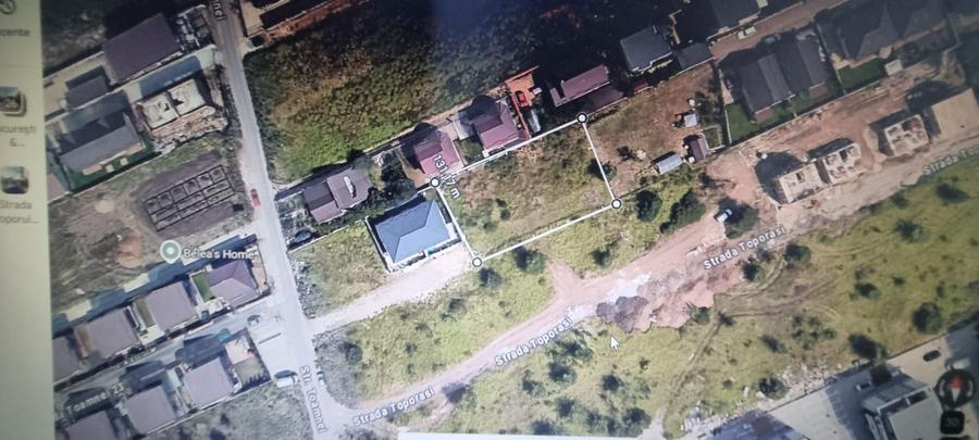 Teren Construcții intravilan de 1000 mp, în Nord-Vest