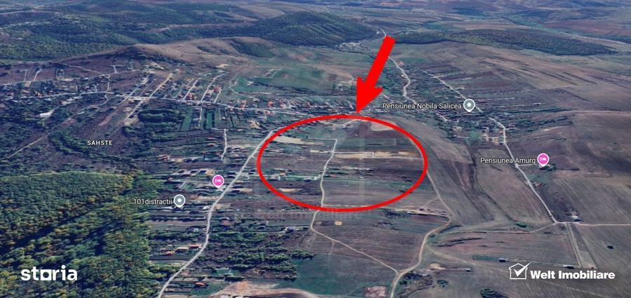 1500 mp front de 17,5 metrii - Teren cu potential excelent in Salicea - 8