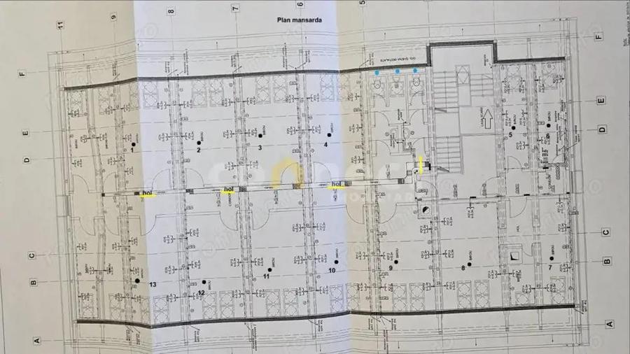 Imobil P+2E+M de inchiriat in zona Garii/Parcul Feroviarilor - 40 parcari - 15