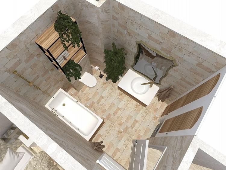 Apartament nou cu 2 camere de vanzare in Complexul Brubus -Santandrei - 14