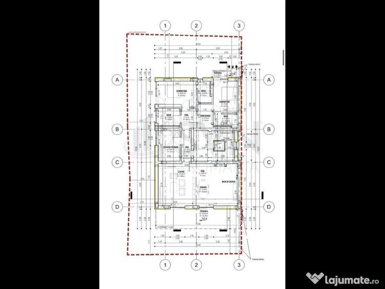 Penthouse 4 camere bloc nou Dacia - 3