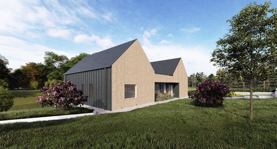 Teren cu fundatie si proiect autorizat pentru cabana lemn -Balcesti, Cluj - 2