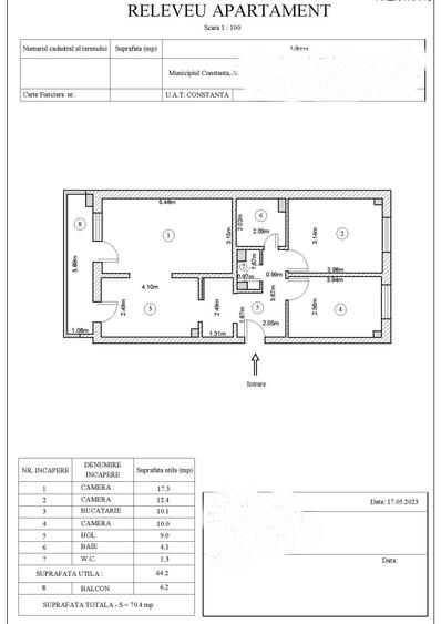 0% COMISION - 3 CAMERE - 2 BĂI - CREDIT IPOTECAR - 17