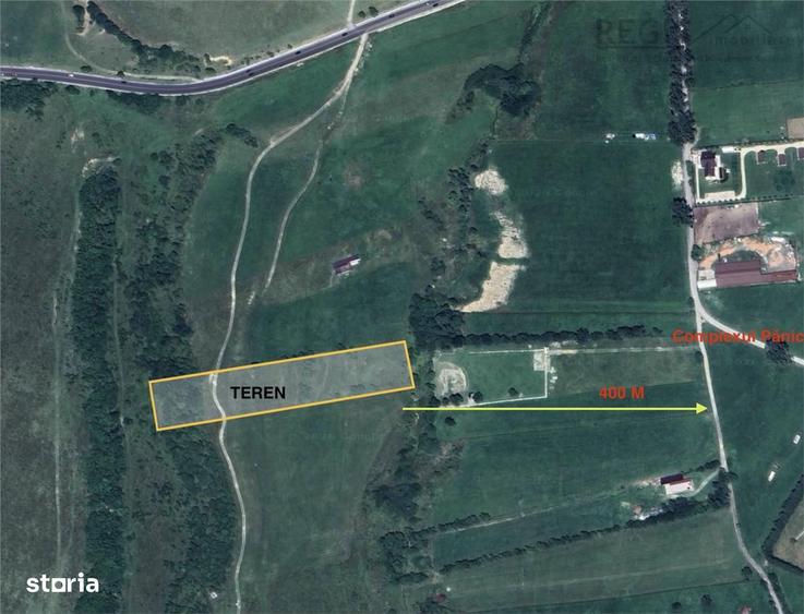 Investitie: 1 Ha Teren intre Rasnov si Bran, Panorama Bucegi - 6